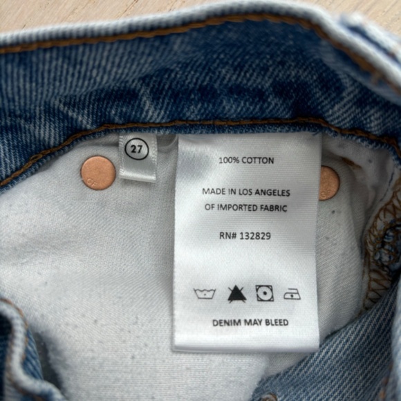 GRLFRND 'The Sophia' Tomboy Jeans - Size 27 - Picture 2 of 6